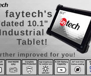 faytech's updated 10.1" Industrial Tablet!
